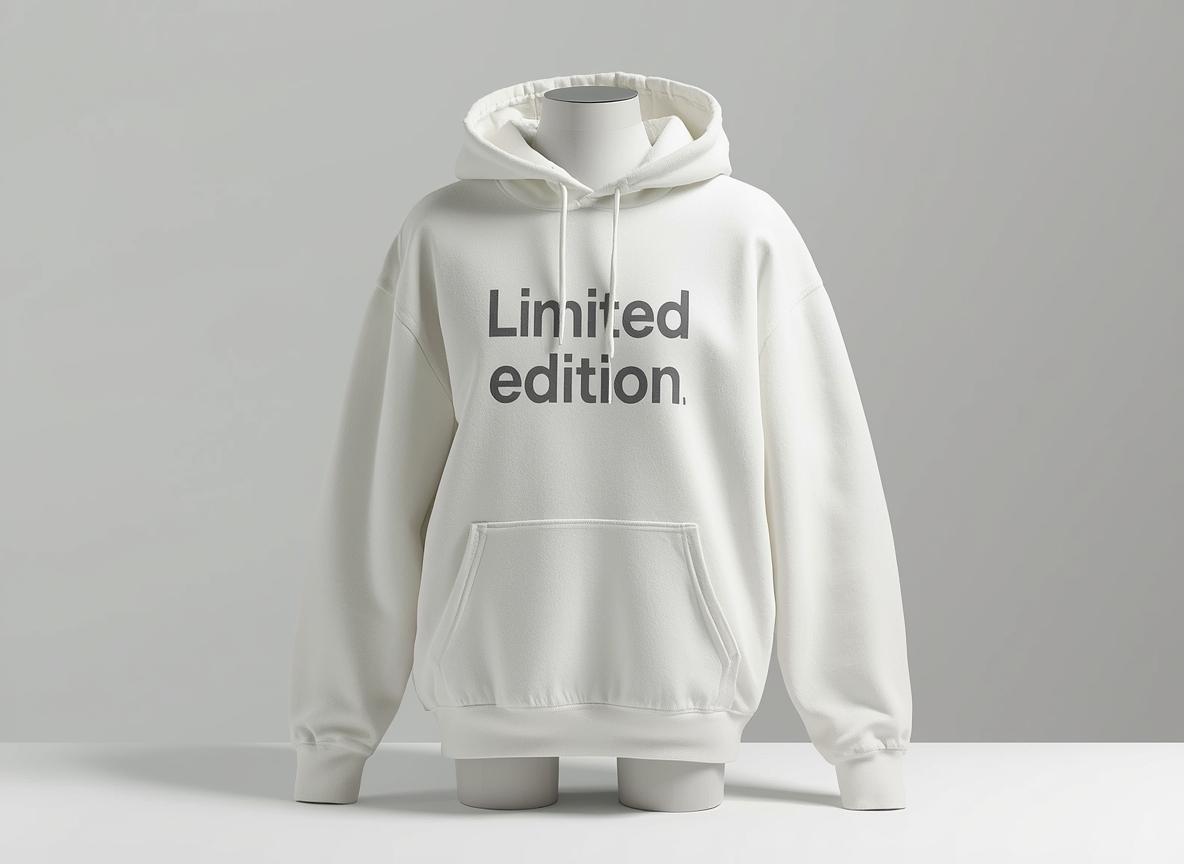 Arctic White limited edition oversize hoodie new arrival